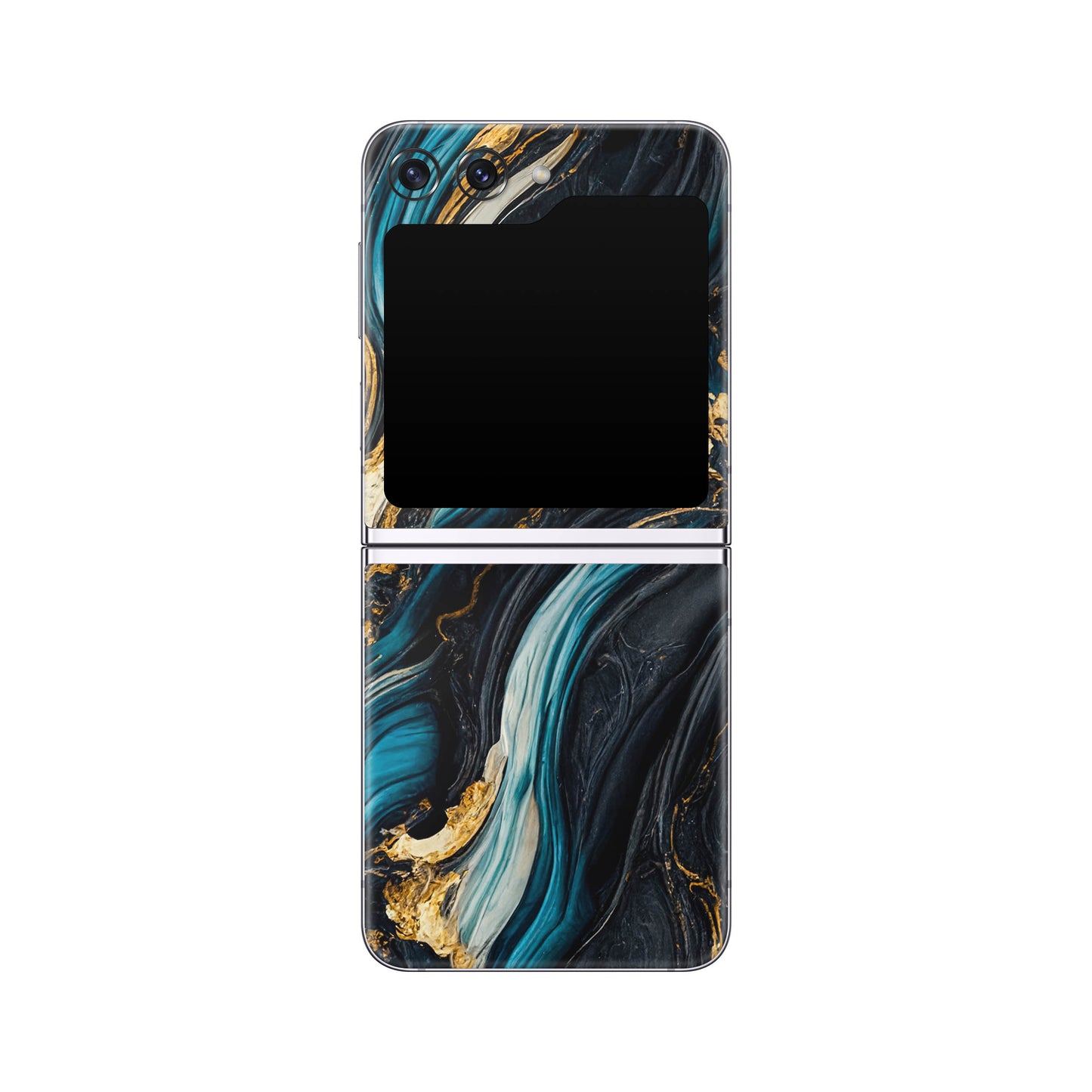 Folie de protectie Samsung Galaxy Z Flip 5, eSkins Signature, Mystic Ocean