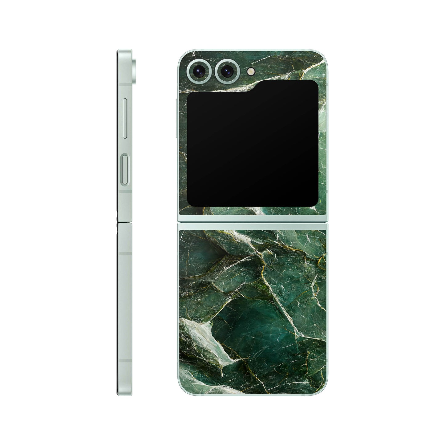 Folie de protectie Samsung Galaxy Z Flip 6, eSkins Signature, Mystic Emerald