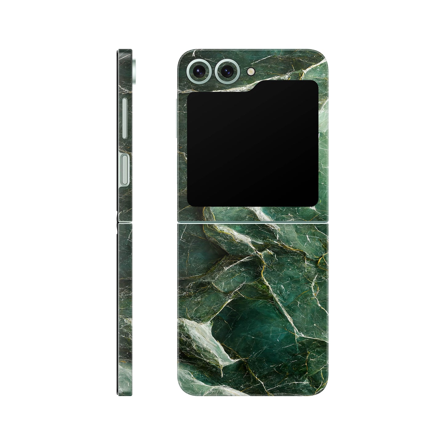 Folie de protectie Samsung Galaxy Z Flip 6, eSkins Signature, Mystic Emerald