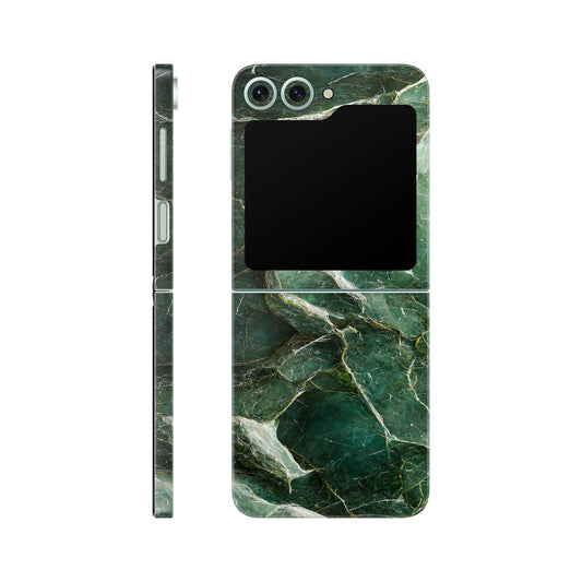 Folie de protectie Samsung Galaxy Z Flip 6, eSkins Signature, Mystic Emerald