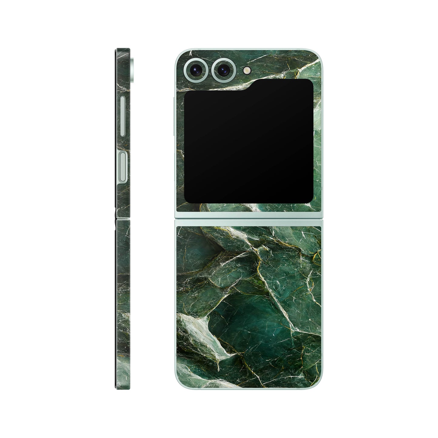 Folie de protectie Samsung Galaxy Z Flip 6, eSkins Signature, Mystic Emerald