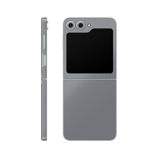 Folie de protectie Samsung Galaxy Z Flip 6, eSkins Unique, Skin Mat Gri