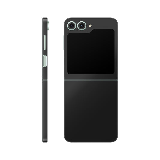 Folie de protectie Samsung Galaxy Z Flip 6, eSkins Unique, Skin Mat Negru