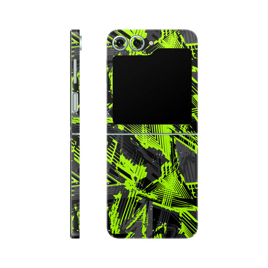 Folie de protectie Samsung Galaxy Z Flip 6, eSkins Signature, Skin Urban Voltage