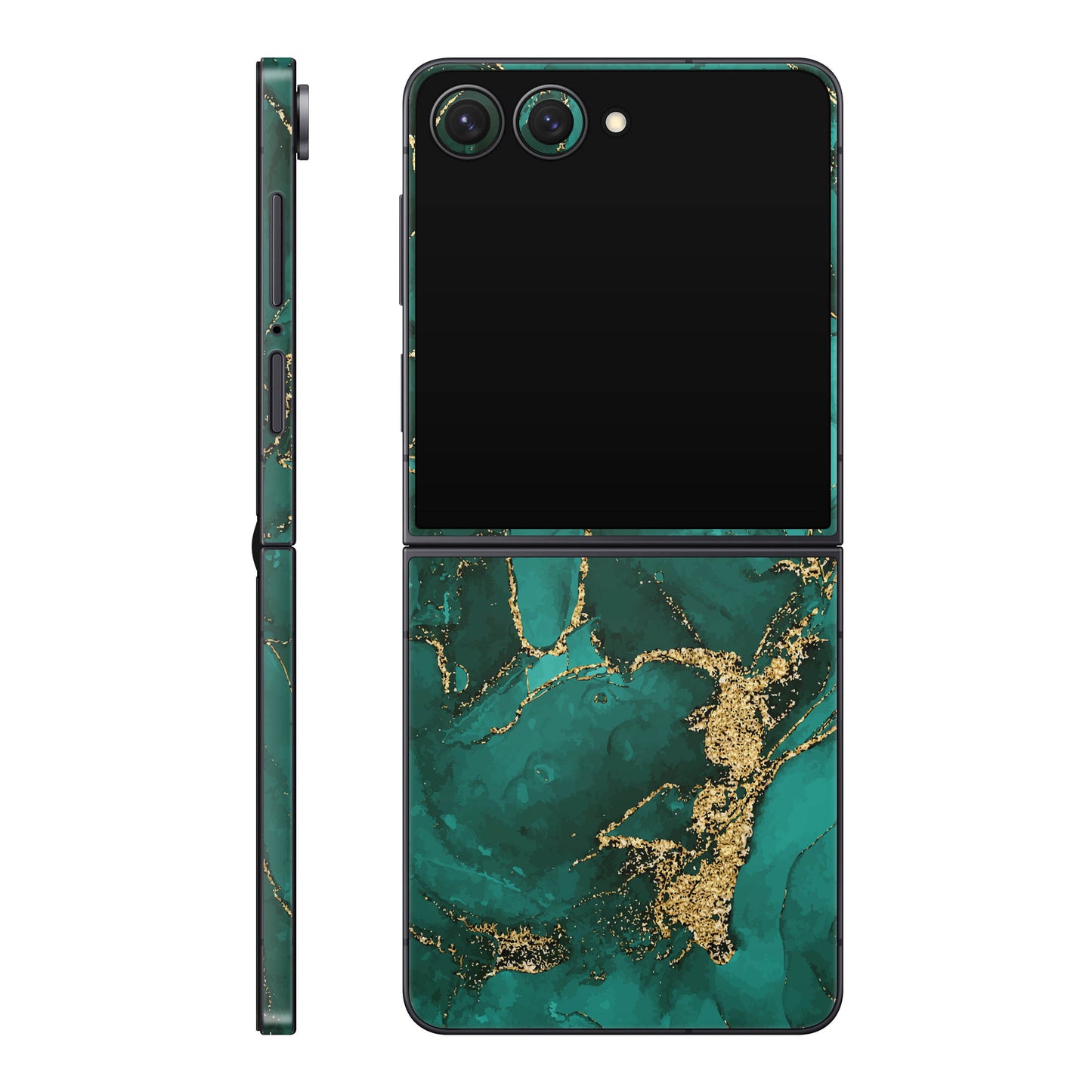 Folie de protectie Samsung Galaxy Z Flip 7, eSkins Signature, Ethereal Green
