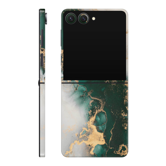 Folie de protectie Samsung Galaxy Z Flip 7, eSkins Signature, Forest Mist
