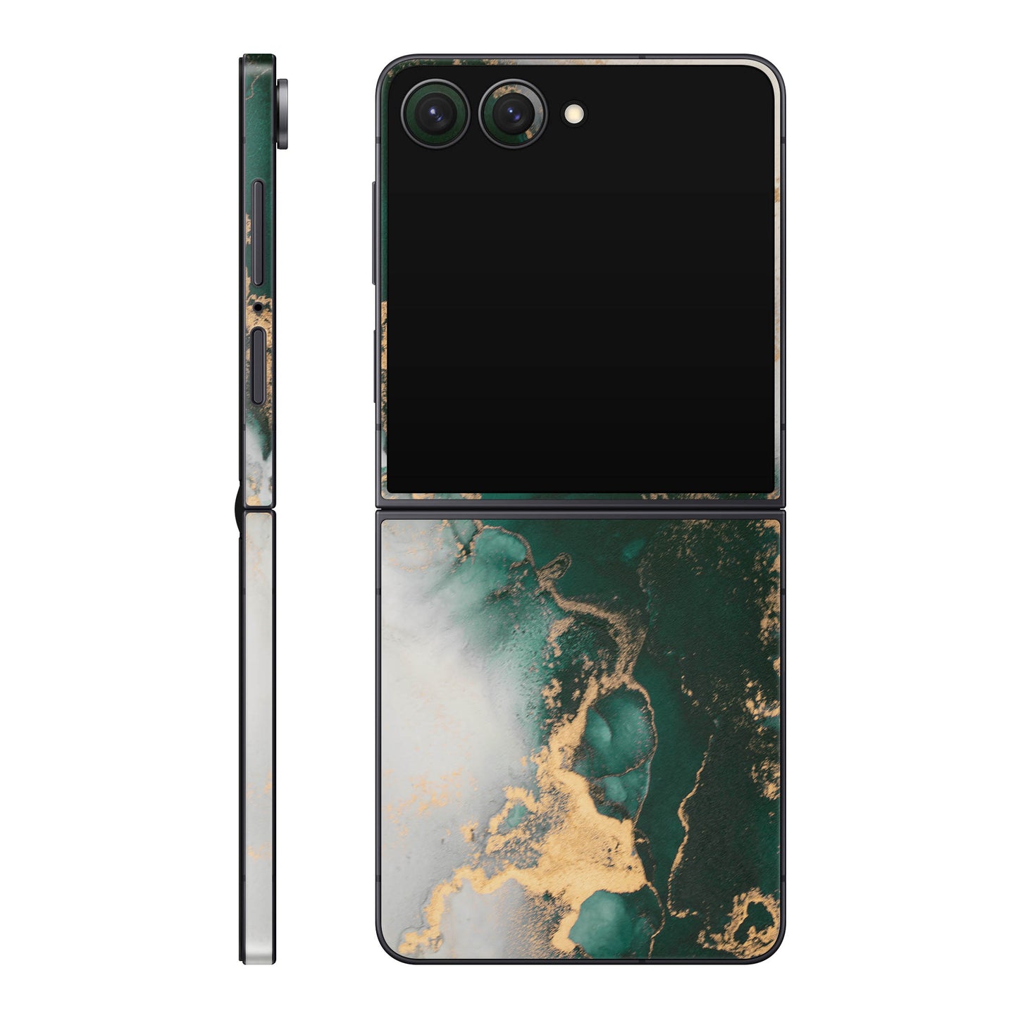 Folie de protectie Samsung Galaxy Z Flip 7, eSkins Signature, Forest Mist