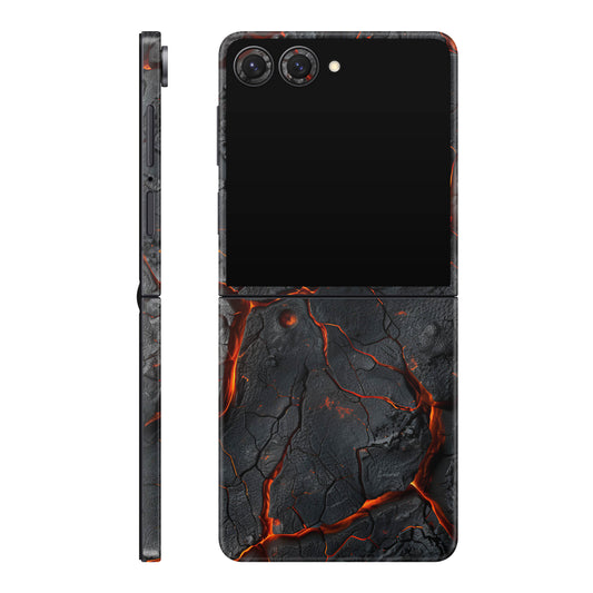 Folie de protectie Samsung Galaxy Z Flip 7, eSkins Signature, Skin Inferno Crust