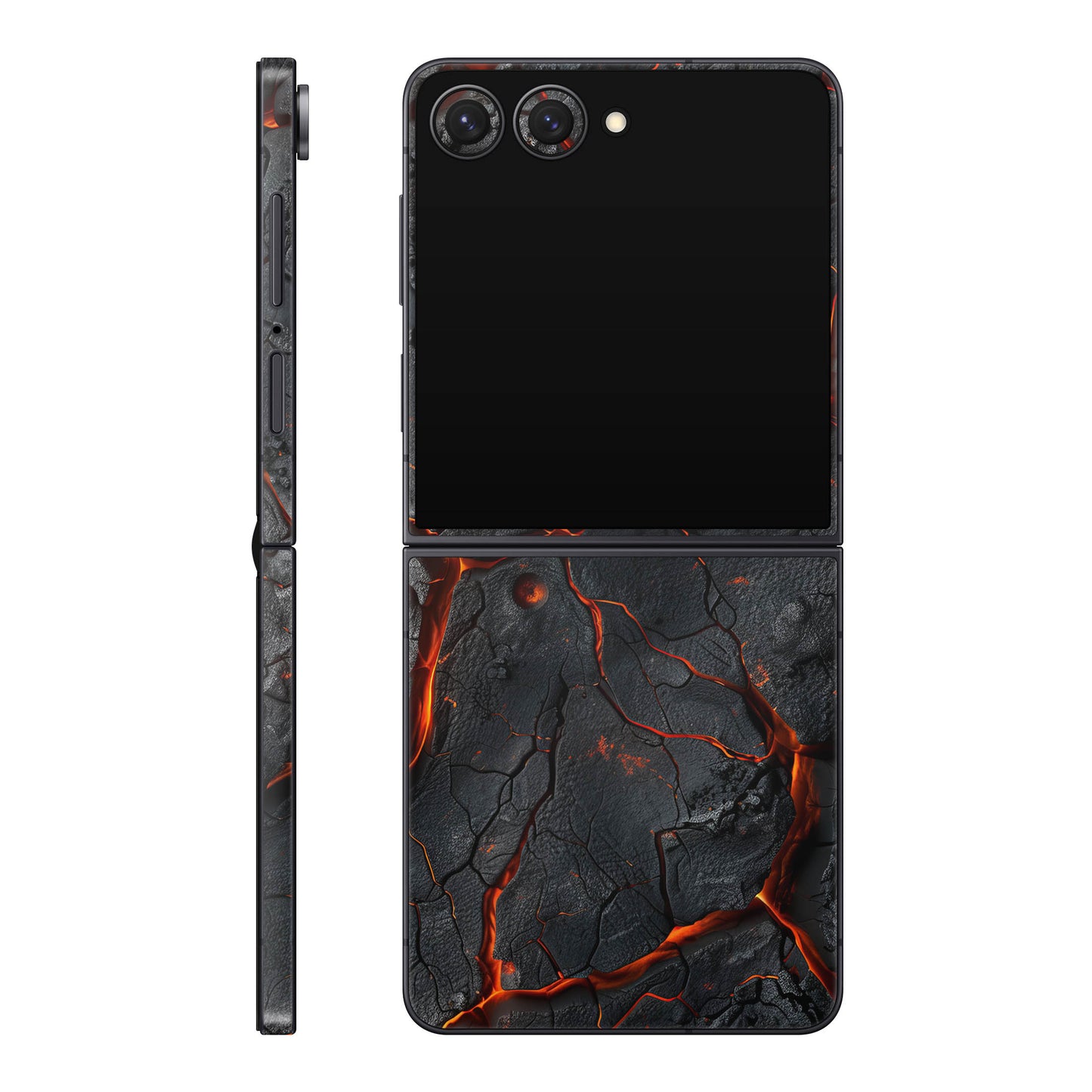 Folie de protectie Samsung Galaxy Z Flip 7, eSkins Signature, Skin Inferno Crust