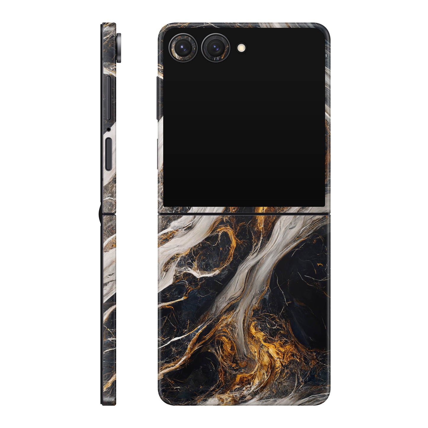 Folie de protectie Samsung Galaxy Z Flip 7, eSkins Signature, Skin Luxe Nebula
