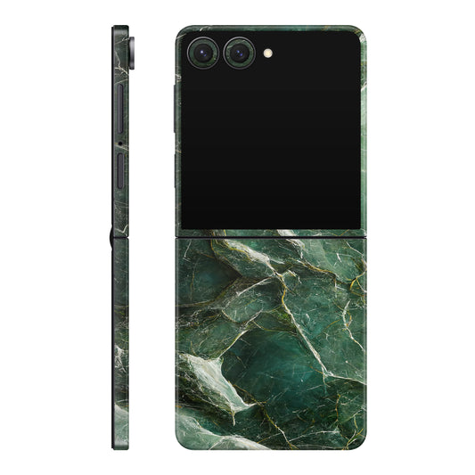 Folie de protectie Samsung Galaxy Z Flip 7, eSkins Signature, Mystic Emerald