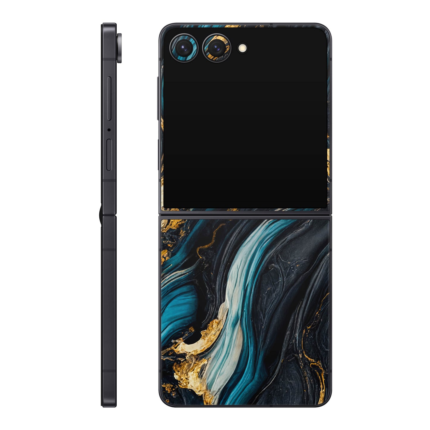 Folie de protectie Samsung Galaxy Z Flip 7, eSkins Signature, Mystic Ocean