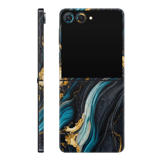 Folie de protectie Samsung Galaxy Z Flip 7, eSkins Signature, Mystic Ocean