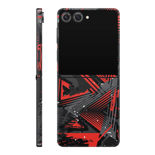 Folie de protectie Samsung Galaxy Z Flip 7, eSkins Signature, Skin Urban Assault