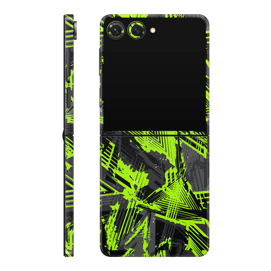 Folie de protectie Samsung Galaxy Z Flip 7, eSkins Signature, Skin Urban Voltage