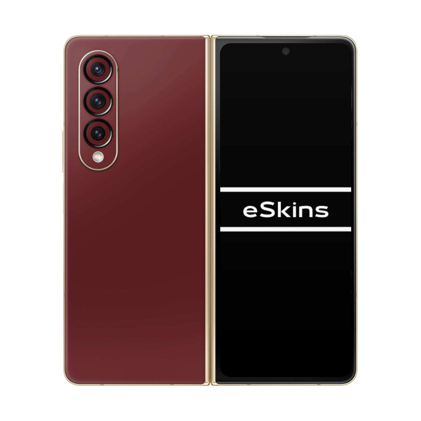 Skin Samsung Galaxy Z Fold 3, Matt Metallic Copper