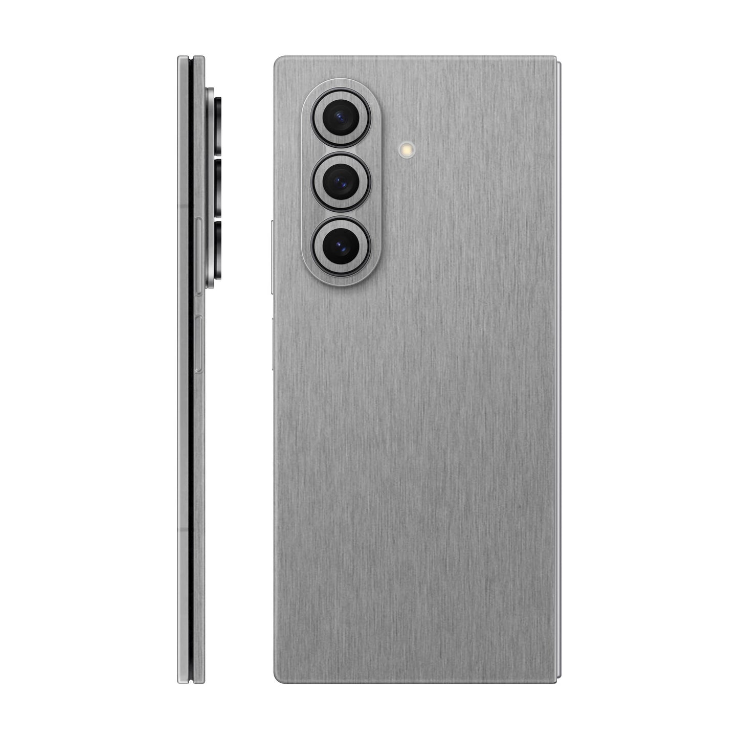 Folie de protectie Samsung Galaxy Z Fold 7, eSkins Elegans, Skin Metalic Grafit