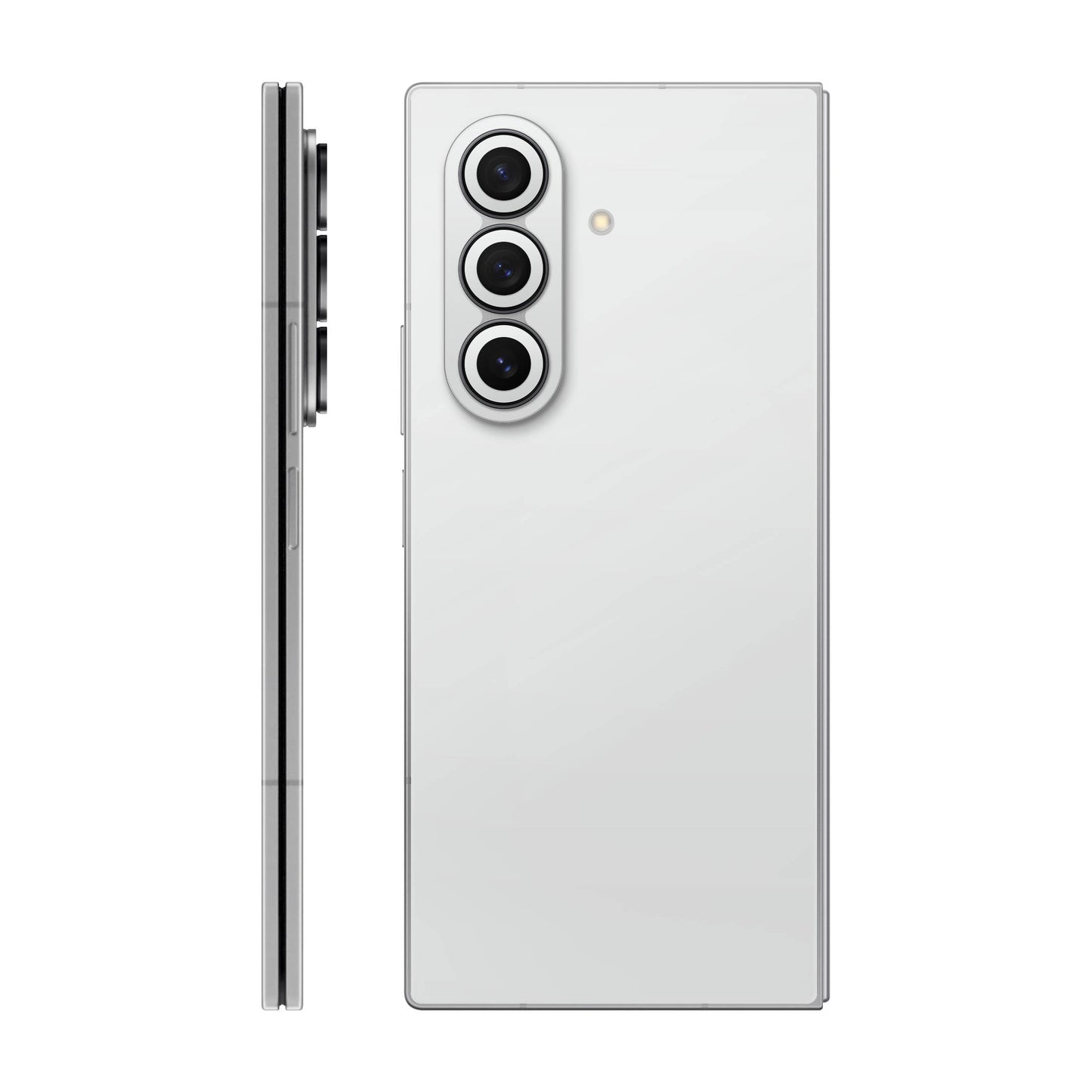 Folie de protectie Samsung Galaxy Z Fold 7, eSkins Unique, Skin Mat Alb