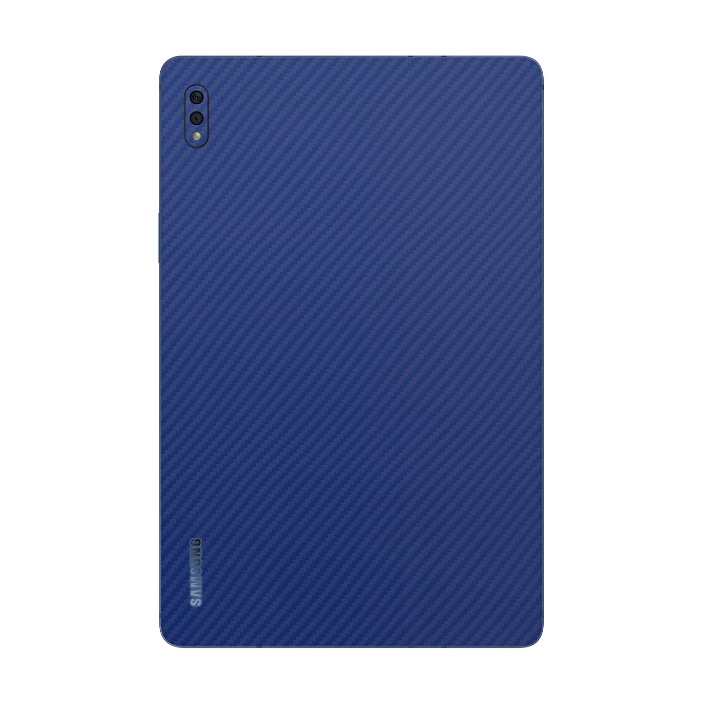 Skin Samsung Tab S7 FE, Carbon 3D Blue
