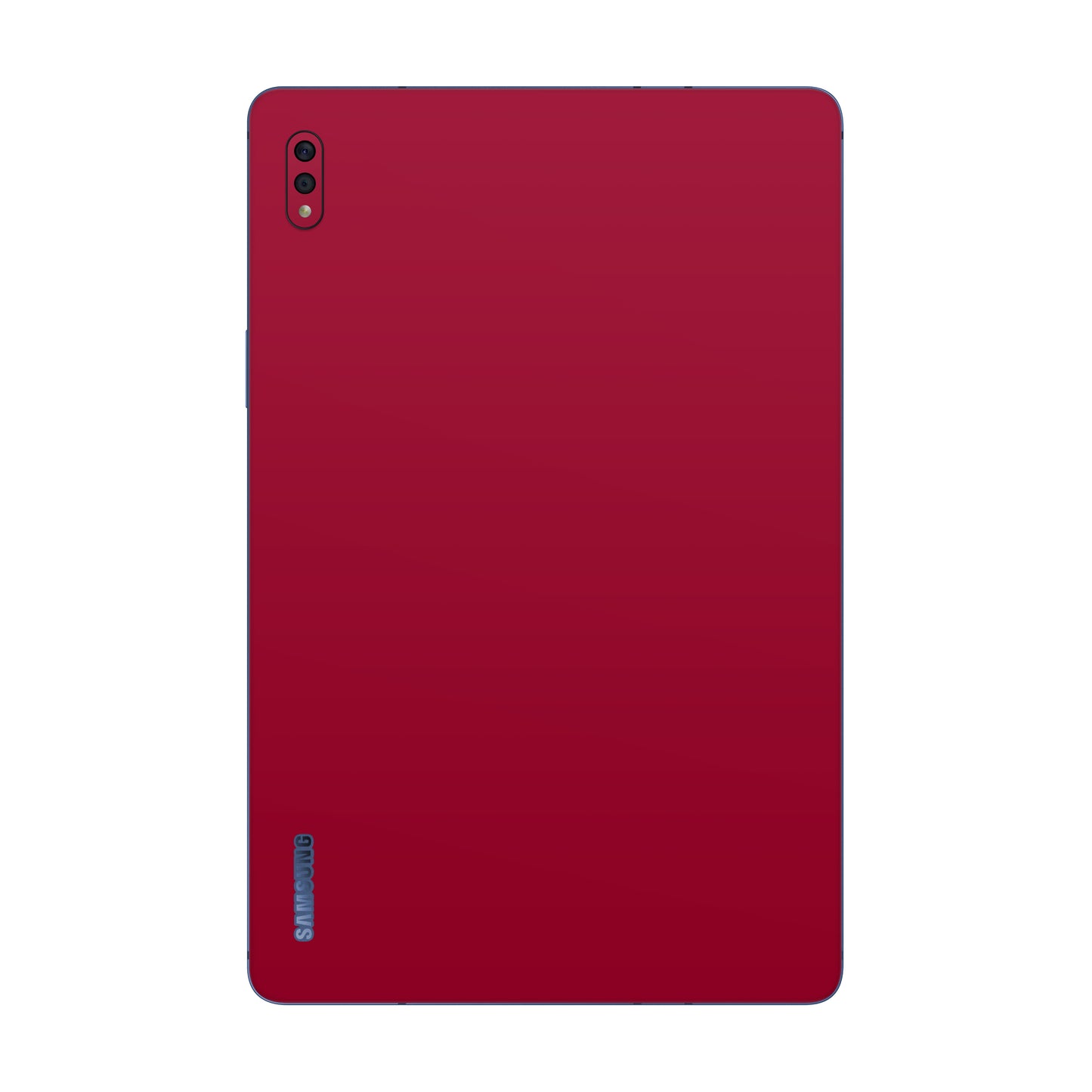 Folie de protectie Samsung Tab S7 FE, eSkins Unique, Skin Mat Rosu