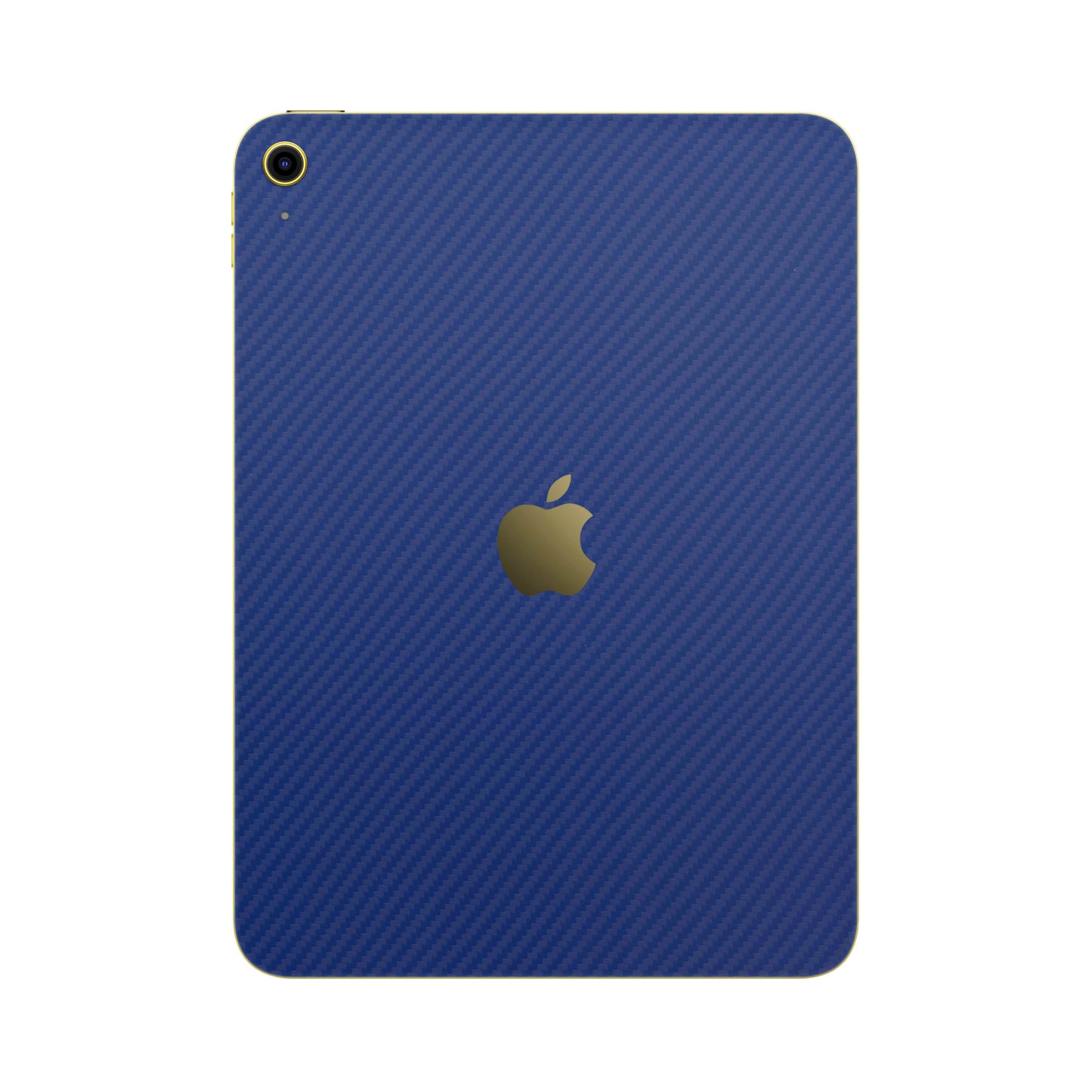 Folie de protectie iPad 11" (2025), eSkins Elegans, Skin Carbon Albastru