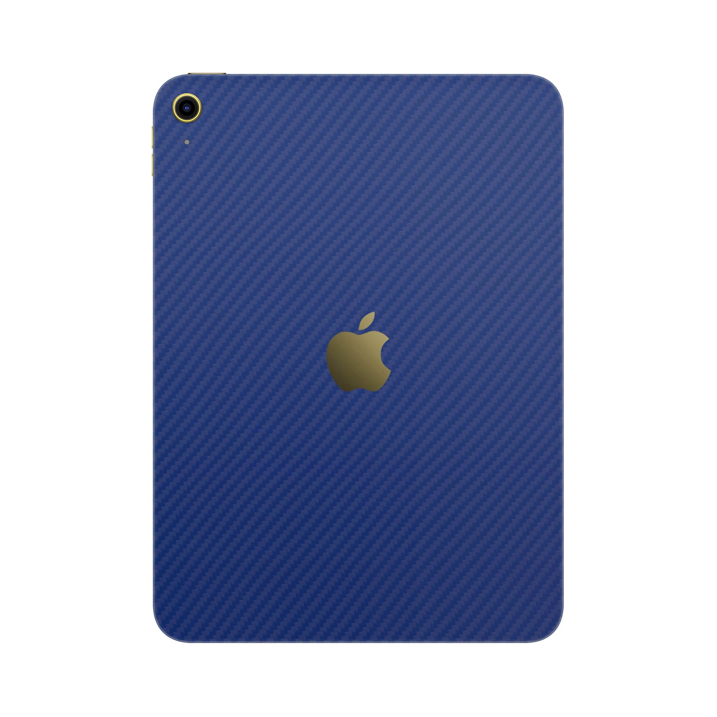 Folie de protectie iPad 11" (2025), eSkins Elegans, Skin Carbon Albastru