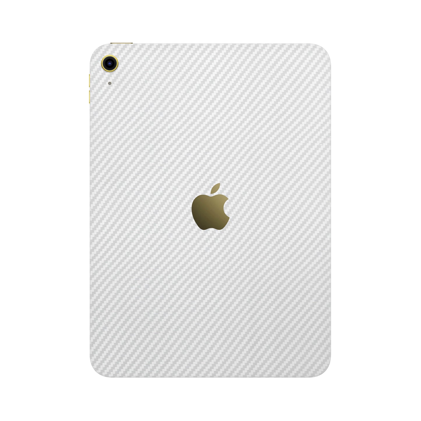 Folie de protectie iPad 11" (2025), eSkins Elegans, Skin Carbon Alb