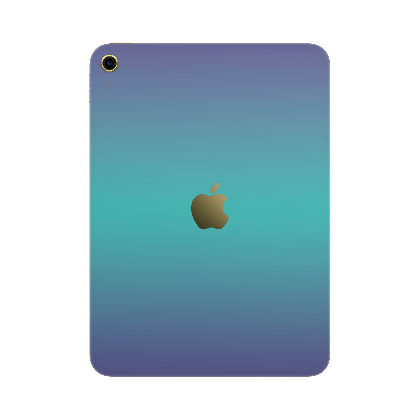 Folie de protectie iPad 11" (2025), eSkins Unique, Skin Cameleon Turcoaz-Lavanda