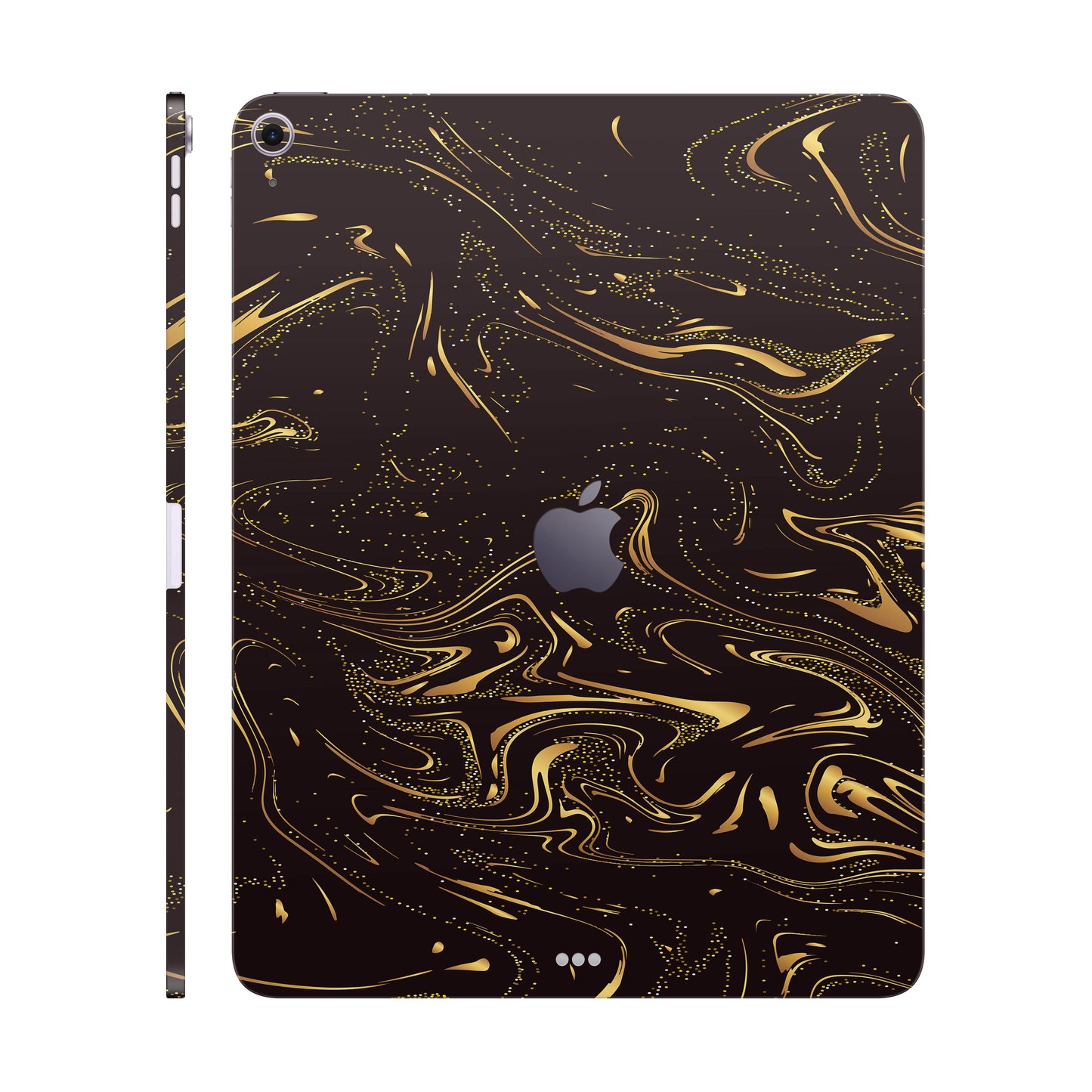Folie de protectie iPad Air 13" (2024), eSkins Signature, Golden Noir