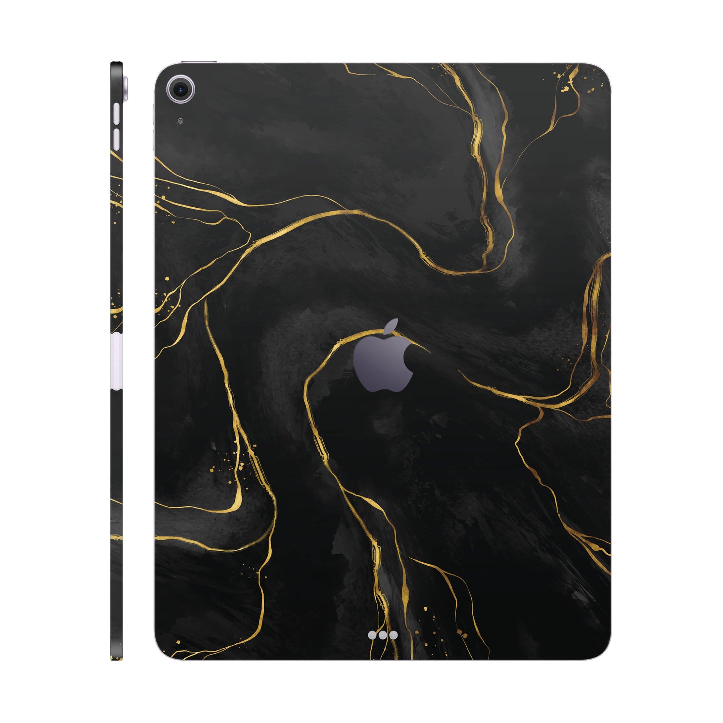 Folie de protectie iPad Air 13" (2024), eSkins Signature, Skin Golden Onyx