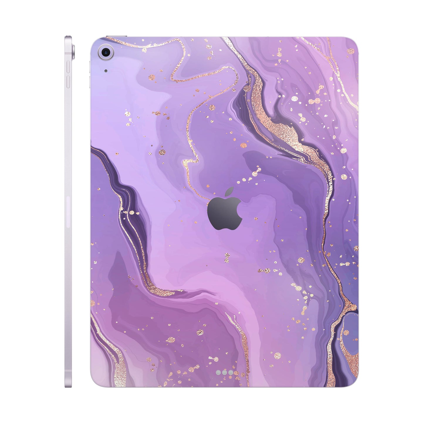 Folie de protectie iPad Air 13" (2024), eSkins Signature, Skin Lavender Swirl