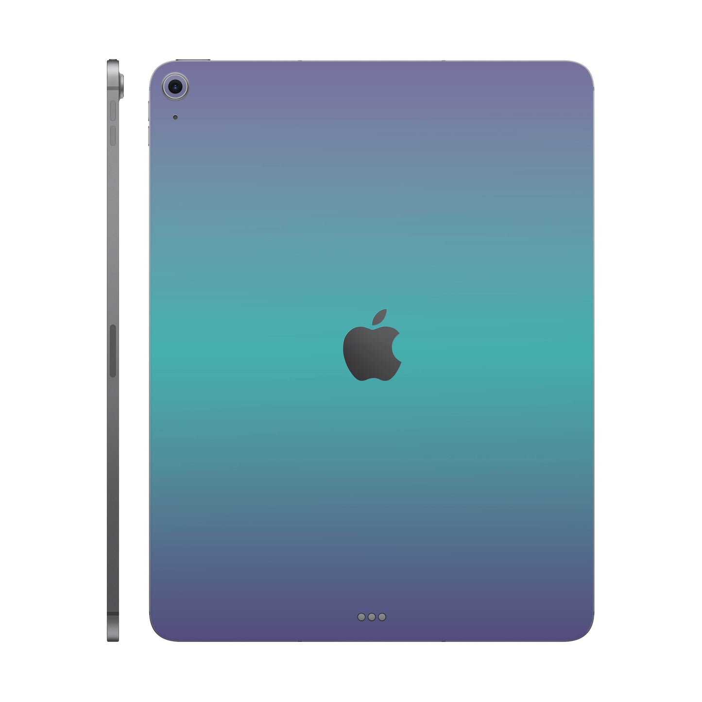 Folie de protectie iPad Air 13" (2025, M3), eSkins Unique, Skin Cameleon Turcoaz-Lavanda