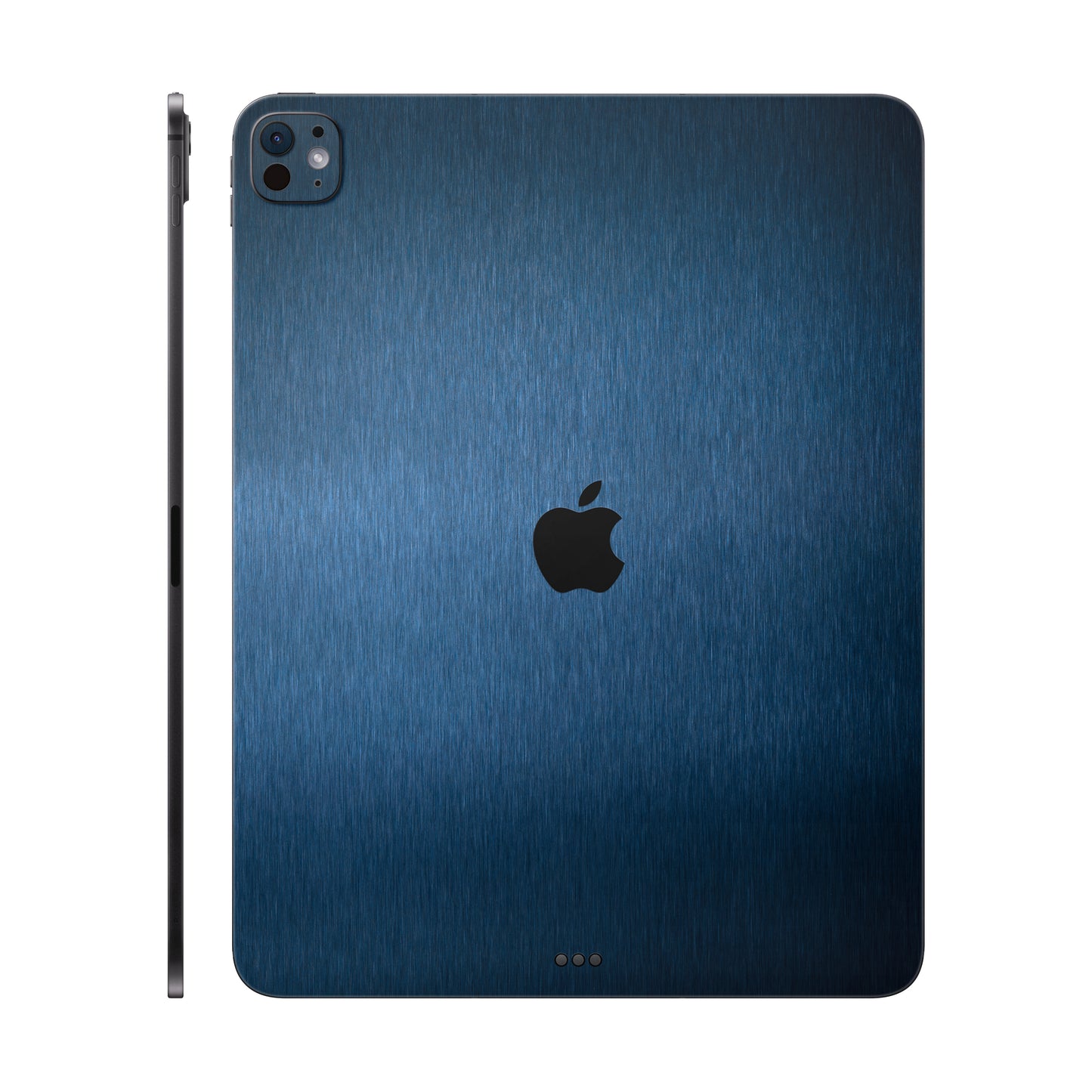 Folie de protectie iPad Pro 13" (2024), eSkins Elegans, Skin Metalic Albastru