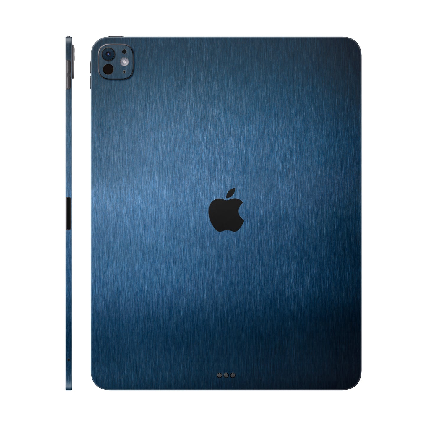 Folie de protectie iPad Pro 13" (2024), eSkins Elegans, Skin Metalic Albastru