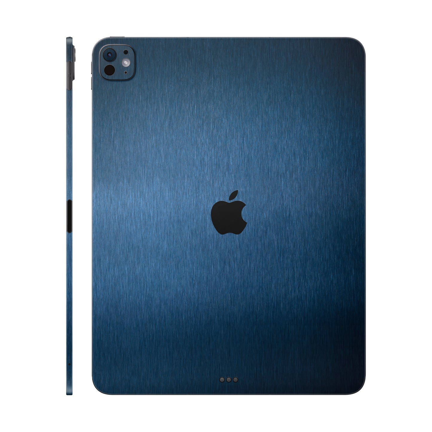 Folie de protectie iPad Pro 13" (2024), eSkins Elegans, Skin Metalic Albastru