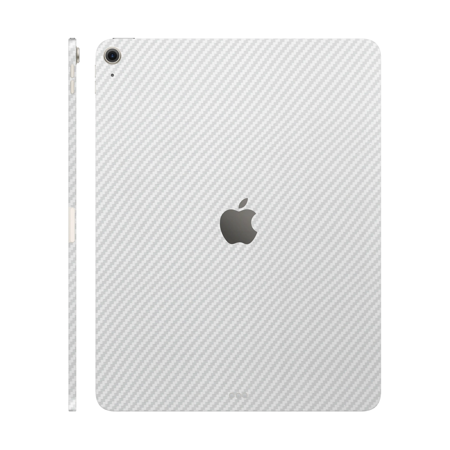 Folie de protectie iPad Air 13" (2026, M4), eSkins Elegans, Skin Carbon Alb