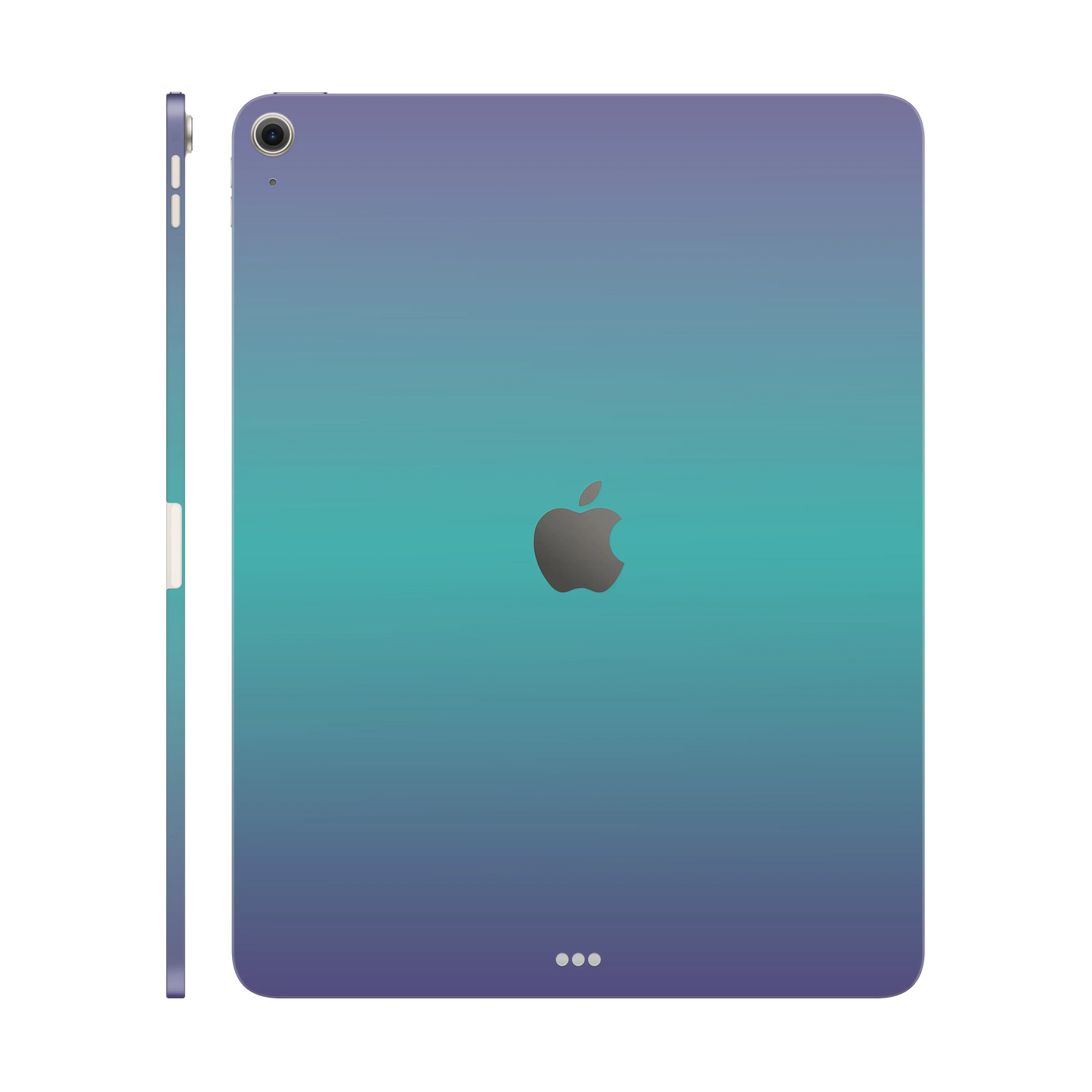 Folie de protectie iPad Air 13" (2026, M4), eSkins Unique, Skin Cameleon Turcoaz-Lavanda