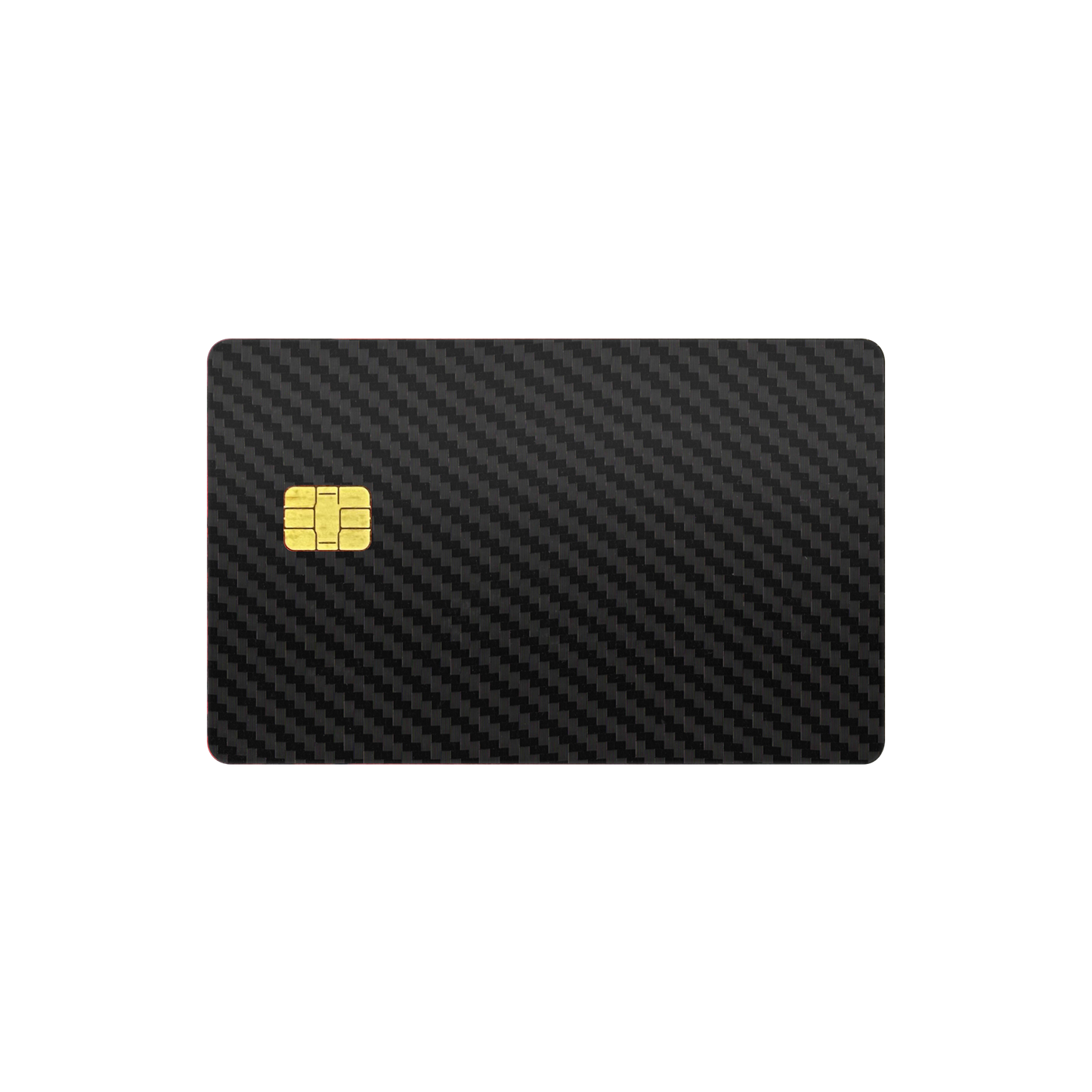 Folie de protectie Card Bancar, eSkins Elegans, Skin Carbon Negru