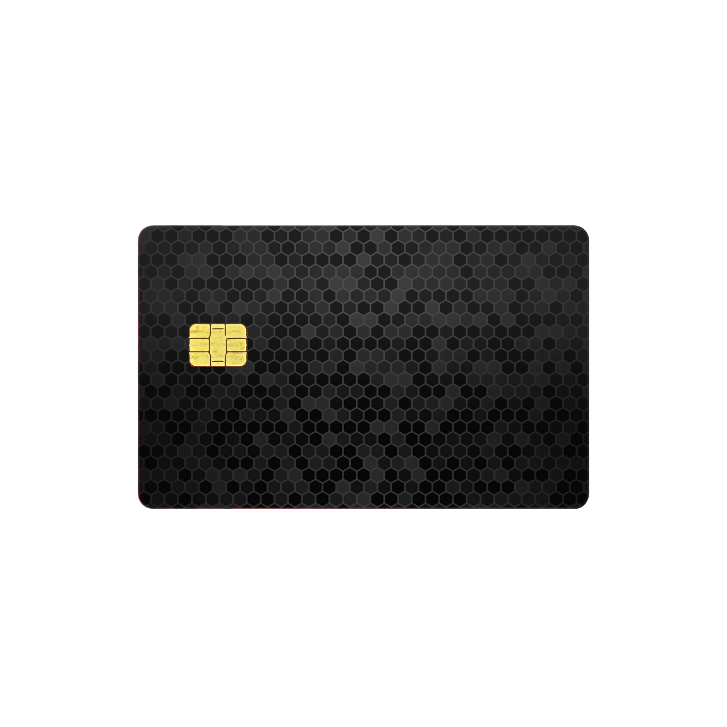 Skin Card Debit - Credit, Honeycomb 3D Black 