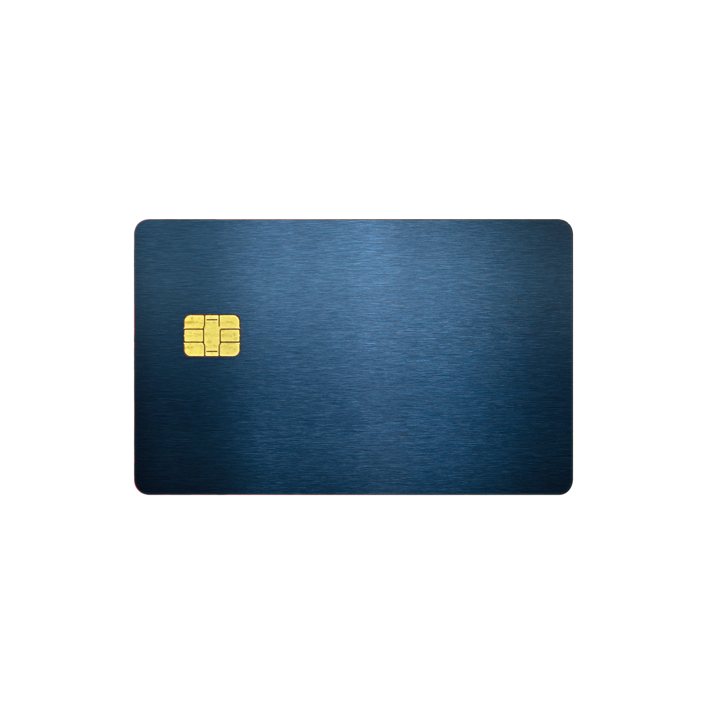 Skin Card Debit - Credit, Metallic 3D Blue 