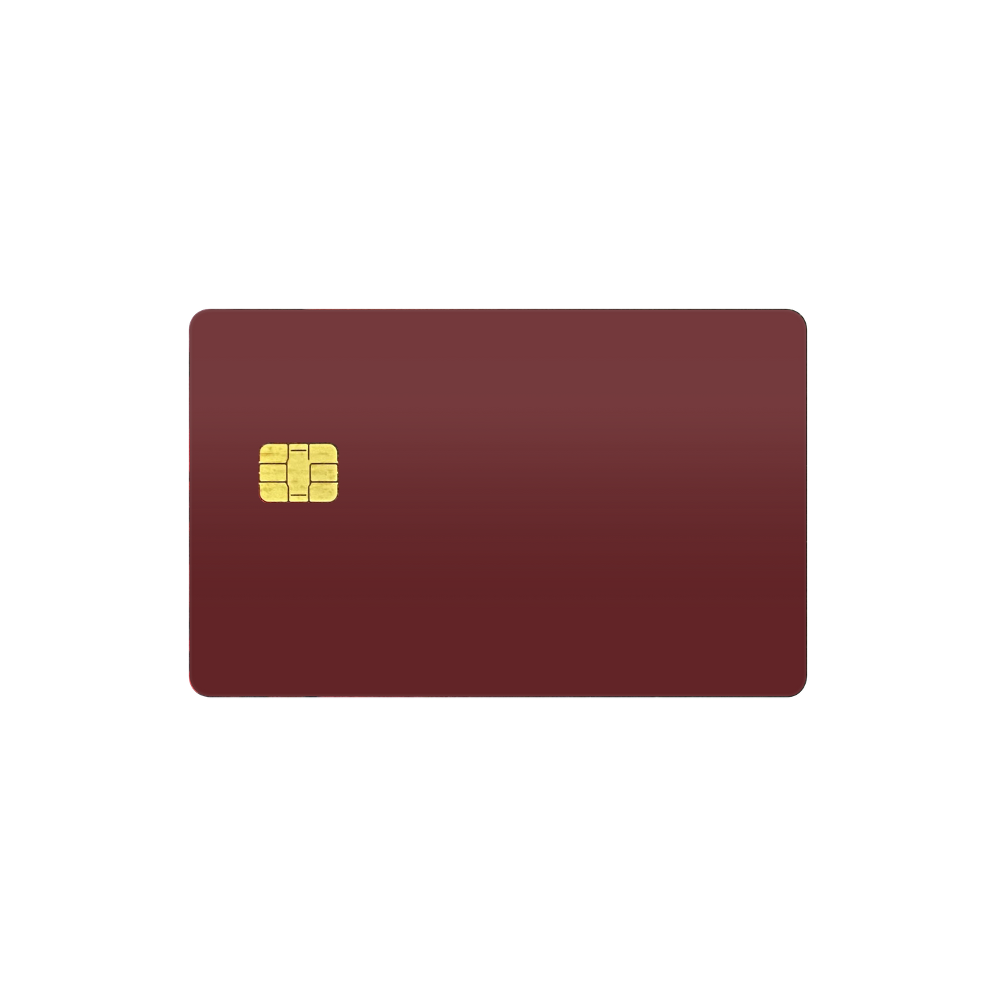 Skin Card Debit - Credit, Matt Metallic Copper 