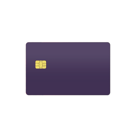 Folie de protectie Card Bancar, eSkins Unique, Skin Mat Mov