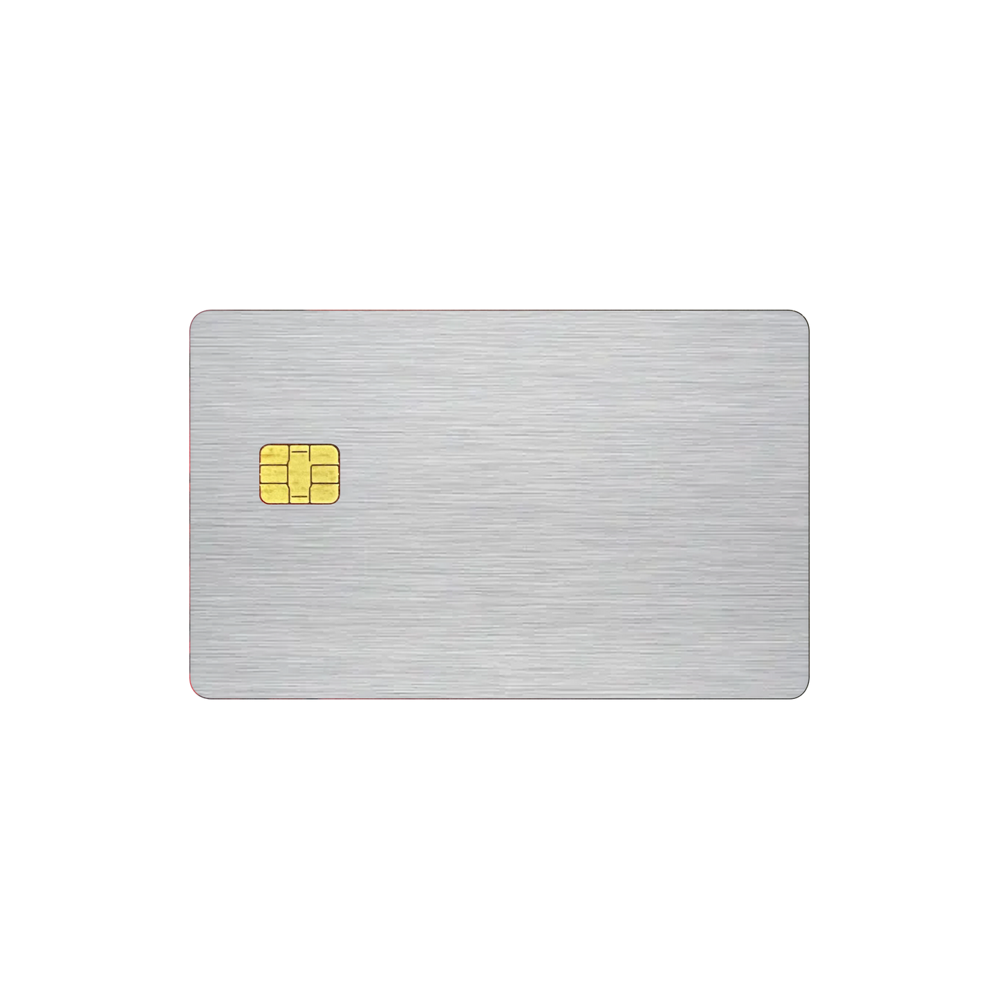 Folie de protectie Card Bancar, eSkins Elegans, Skin Metalic Gri