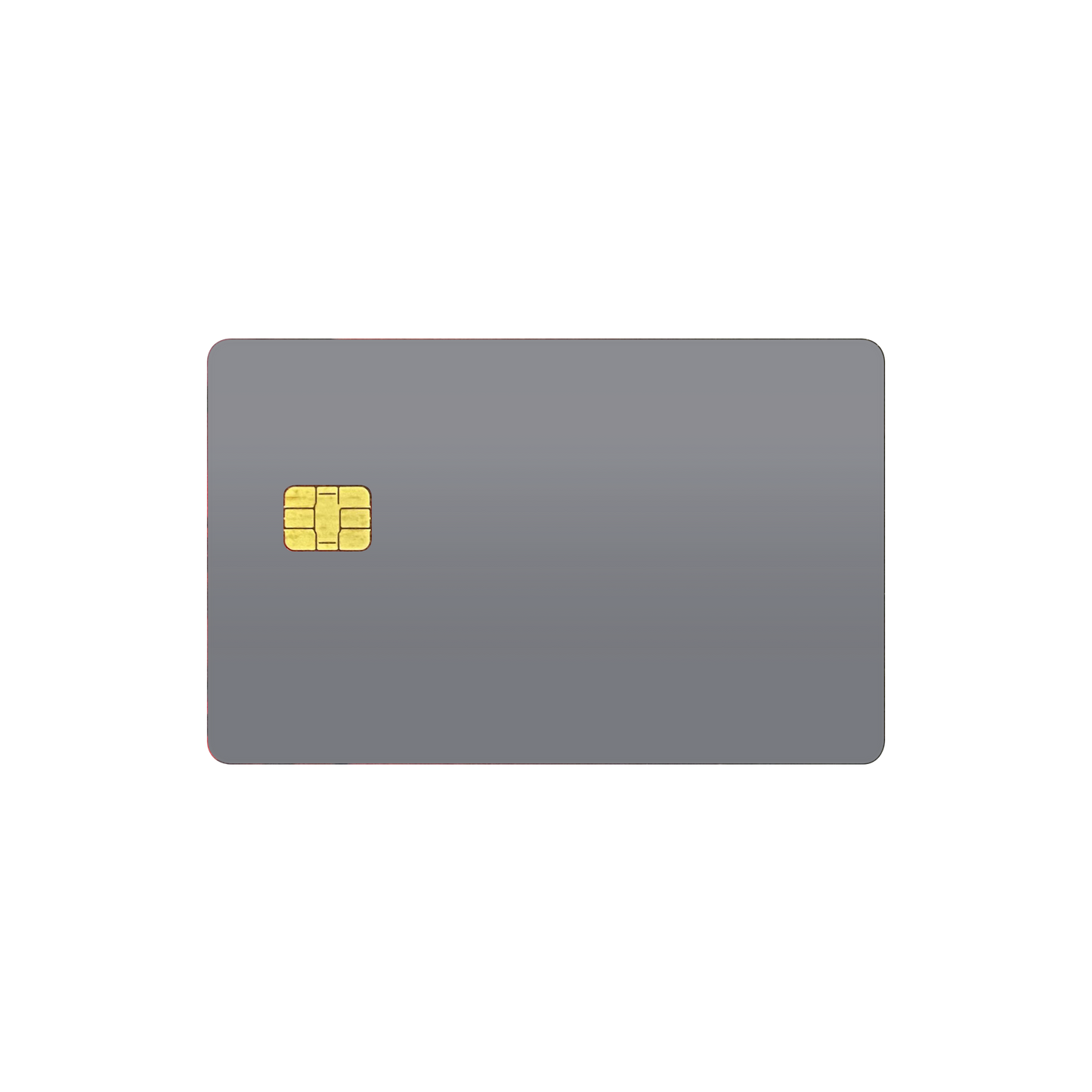 Folie de protectie Card Bancar, eSkins Unique, Skin Mat Gri