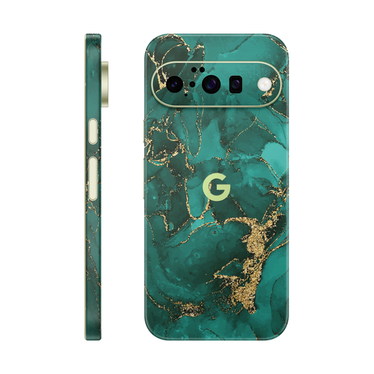 Folie de protectie pentru Google Pixel 10, eSkins Signature, Skin Ethereal Green