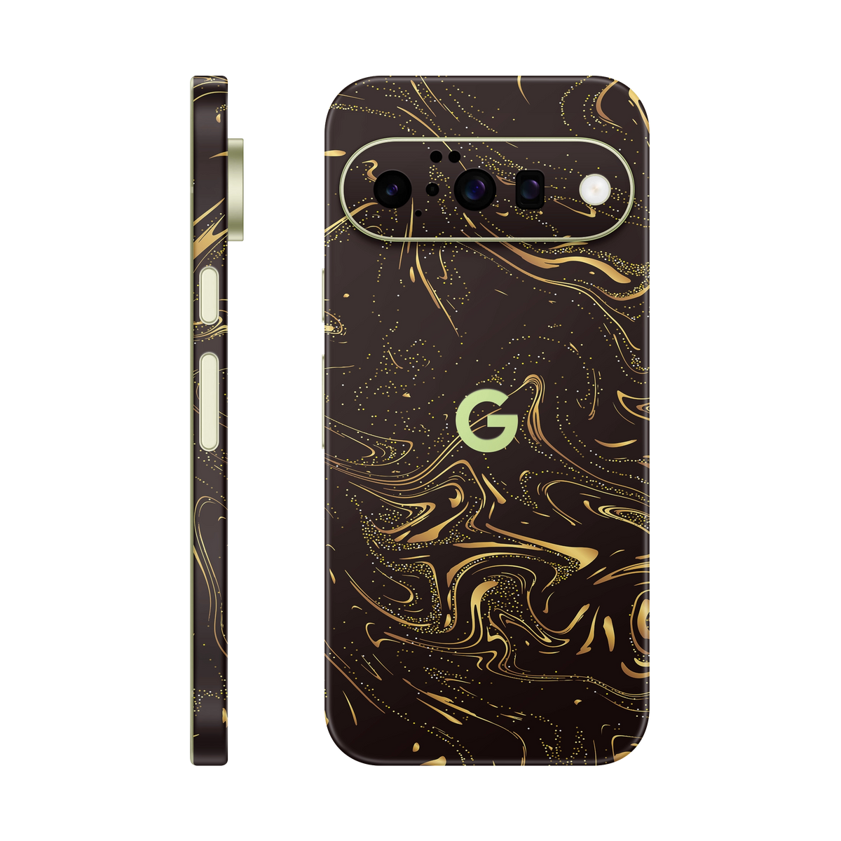 Folie de protectie pentru Google Pixel 10, eSkins Signature, Skin Golden Noir