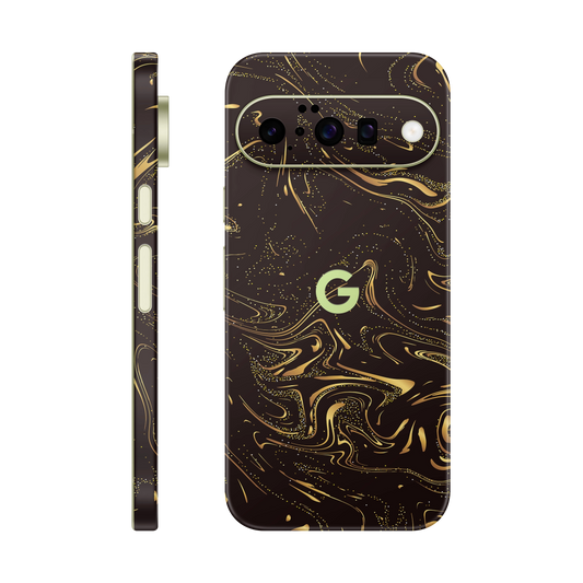 Folie de protectie pentru Google Pixel 10, eSkins Signature, Skin Golden Noir
