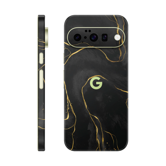 Folie de protectie pentru Google Pixel 10, eSkins Signature, Skin Golden Onyx