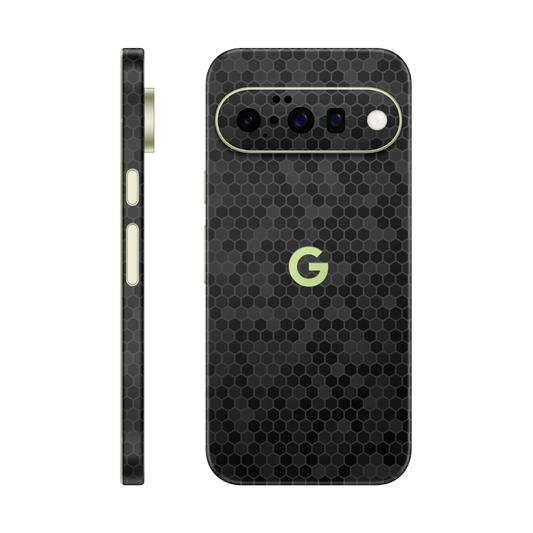 Folie de protectie pentru Google Pixel 10, eSkins Elegans, Skin Honeycomb Negru