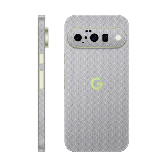 Folie de protectie pentru Google Pixel 10, eSkins Elegans, Skin Honeycomb Gri
